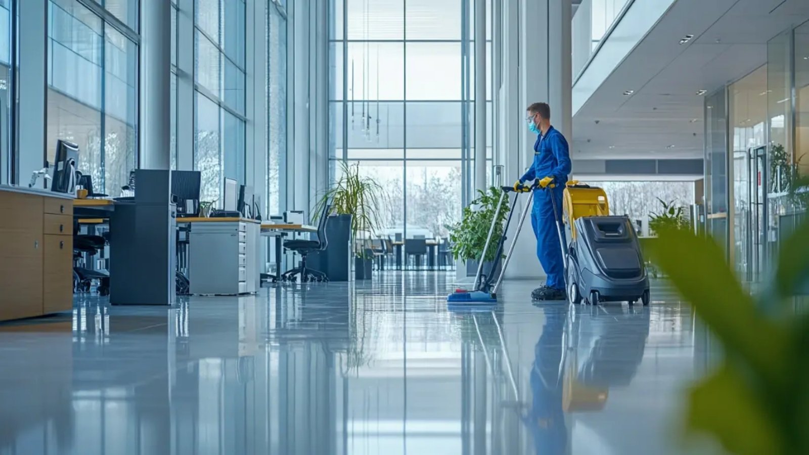 Office building cleaning and janitorial services Bay Area